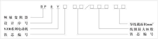 BP8Y频敏变阻型号意义器型号意义